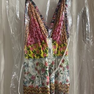 Alice & Olivia Patchwork Maxi Gown size 12